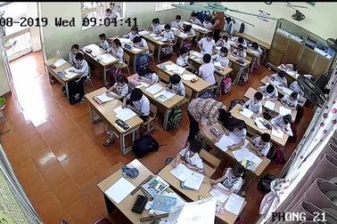Thêm clip hàng loạt học sinh khác cũng bị đánh