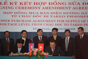 Điện Việt Nam đã đến Phnompenh