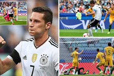 Australia 2-3 Đức: Chiến thắng vất vả