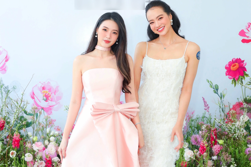 Midu diện đầm cúp ngực, đọ sắc cùng Hoa hậu Ngọc Diễm, MC Kiều Ngân - 7 Midu diện đầm cúp ngực, đọ sắc cùng Hoa hậu Ngọc Diễm, MC Kiều Ngân - 7