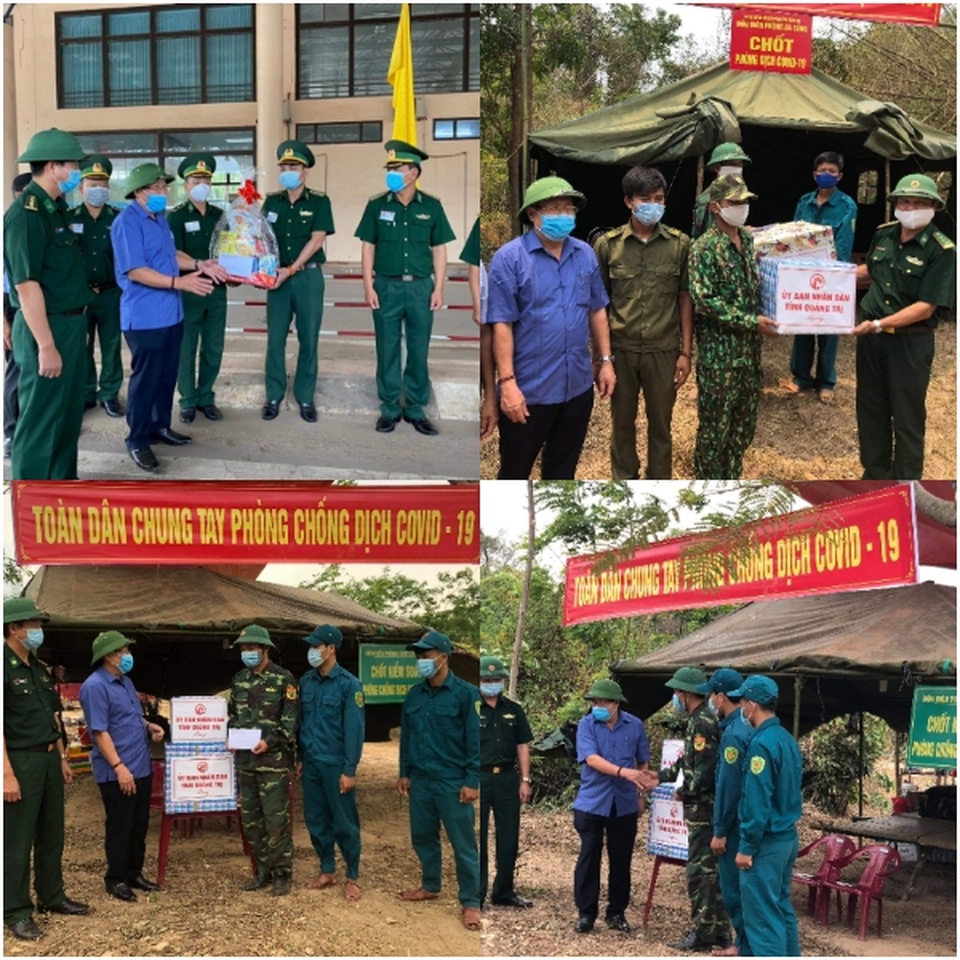 Bộ đội ngủ giữa rừng, ăn tại lán dồn sức chống dịch trên biên giới Việt-Lào - 1