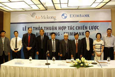 Eximbank rót vốn cho Air Mekong mua máy bay