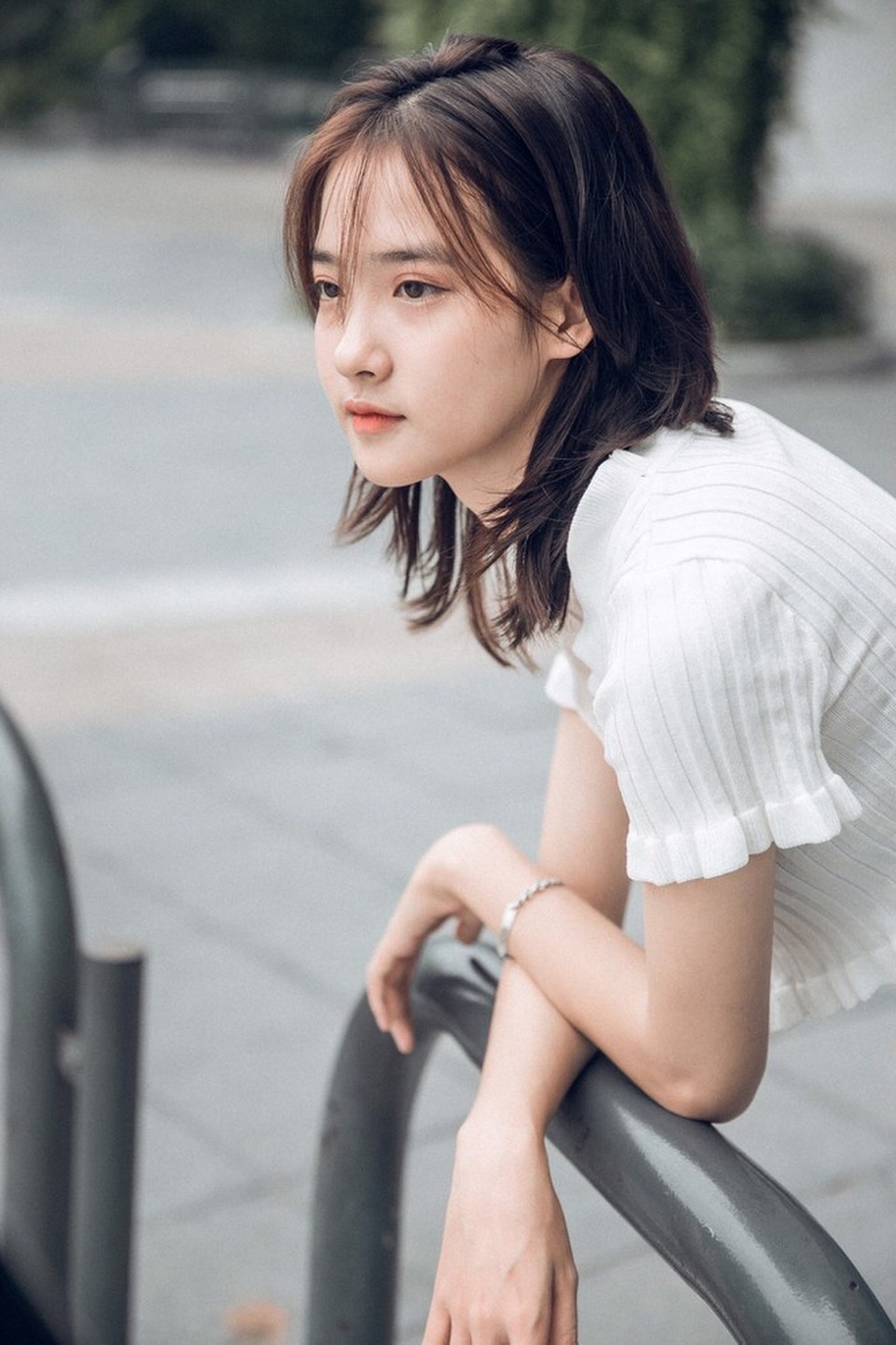 Xao xuyến với nét đẹp dung dị của nữ sinh trường Dệt may - 11 Xao xuyến với nét đẹp dung dị của nữ sinh trường Dệt may - 11