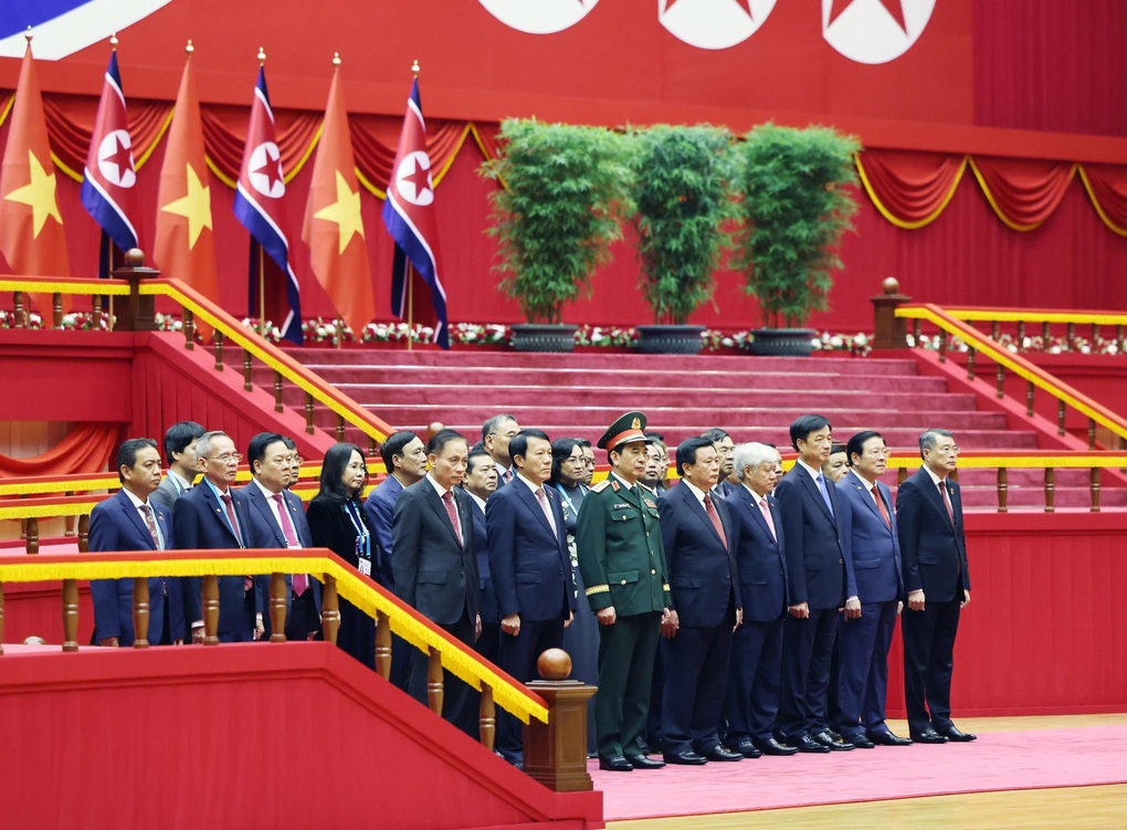 Lễ đón Tổng Bí thư Tô Lâm thăm cấp Nhà nước CHDC Nhân dân Triều Tiên - 3 Lễ đón Tổng Bí thư Tô Lâm thăm cấp Nhà nước CHDC Nhân dân Triều Tiên - 3