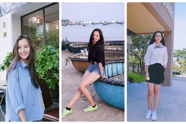 Nhan sắc đời thường của tân Hoa hậu Việt Nam 2018 Trần Tiểu Vy