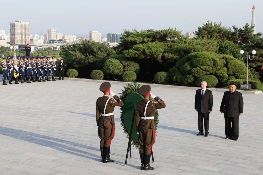 Toàn cảnh chuyến thăm Triều Tiên của Tổng thống Putin - 9 Toàn cảnh chuyến thăm Triều Tiên của Tổng thống Putin - 9