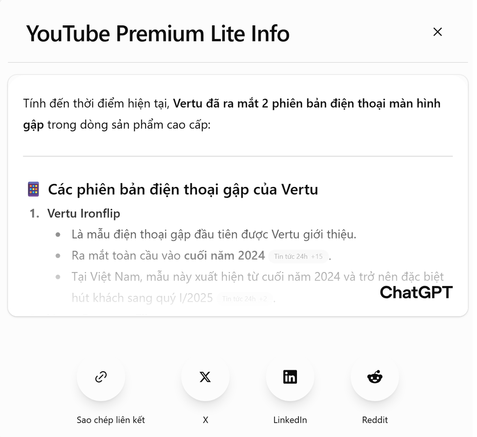 Nội dung trò chuyện với ChatGPT bị công khai trên mạng: Có đáng lo ngại? - 2 Nội dung trò chuyện với ChatGPT bị công khai trên mạng: Có đáng lo ngại? - 2