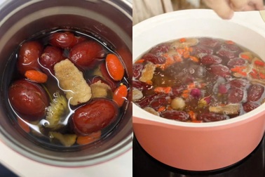 Sự thật trào lưu uống trà bổ khí huyết trên mạng xã hội