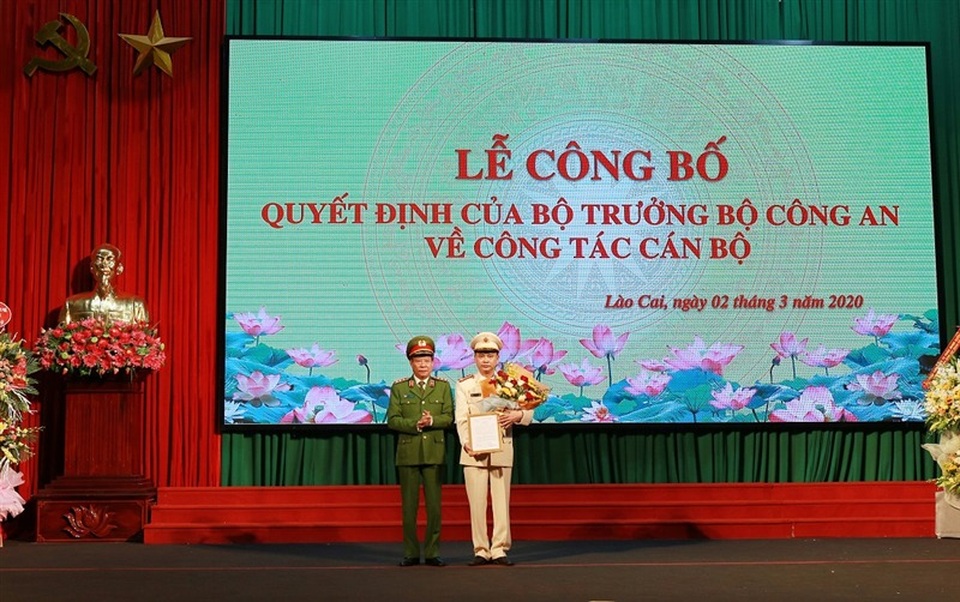 Lào Cai có tân Giám đốc Công an tỉnh - 1 Lào Cai có tân Giám đốc Công an tỉnh - 1