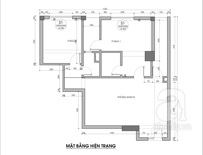 Tư vấn thiết kế cải tạo căn hộ chung cư diện tích 79m² với tổng chi phí 140 triệu đồng - Ảnh 2.