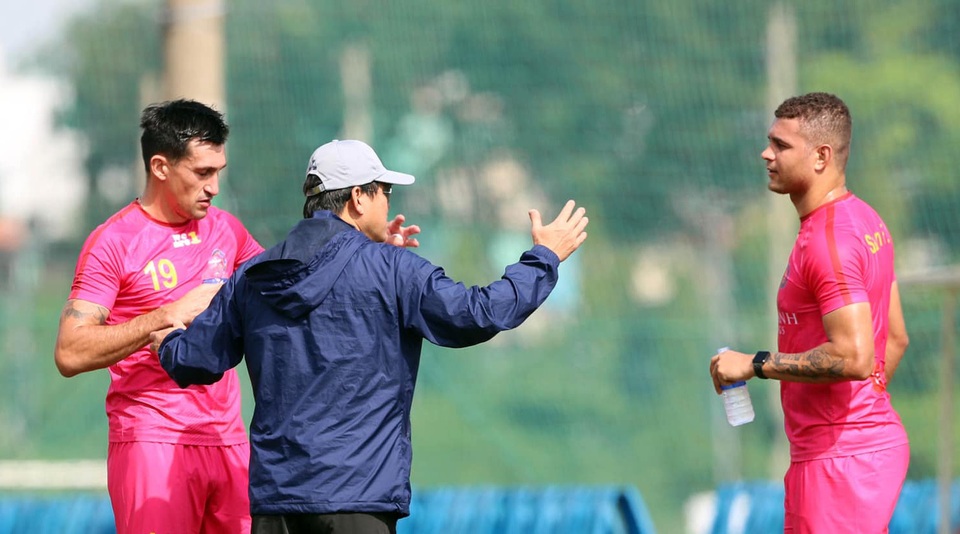 Sau những ồn ào về lực lượng, Sài Gòn FC vẫn đặt chỉ tiêu top 3 V-League - 1 Sau những ồn ào về lực lượng, Sài Gòn FC vẫn đặt chỉ tiêu top 3 V-League - 1