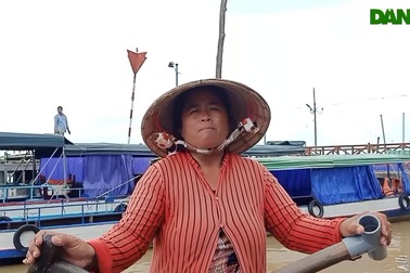 Nghề chạy tàu chở khách tham quan du lịch ở Cần Thơ ế ẩm