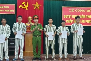 Xét giảm án, tha tù trước thời hạn cho 420 phạm nhân