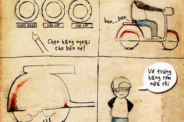 Vui nhộn câu chuyện “sính hàng ngoại” qua ảnh của bạn trẻ Huế