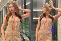 Hoa hậu Thùy Tiên nói gì khi bị chê "mặc đồ không hợp thuần phong mỹ tục"?