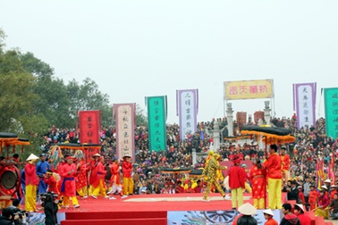 Hội Gióng tưng bừng ngày đón nhận di sản văn hoá thế giới