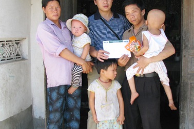 Quà bạn đọc đến với cô bé ung thư Hồ Thị Hà 