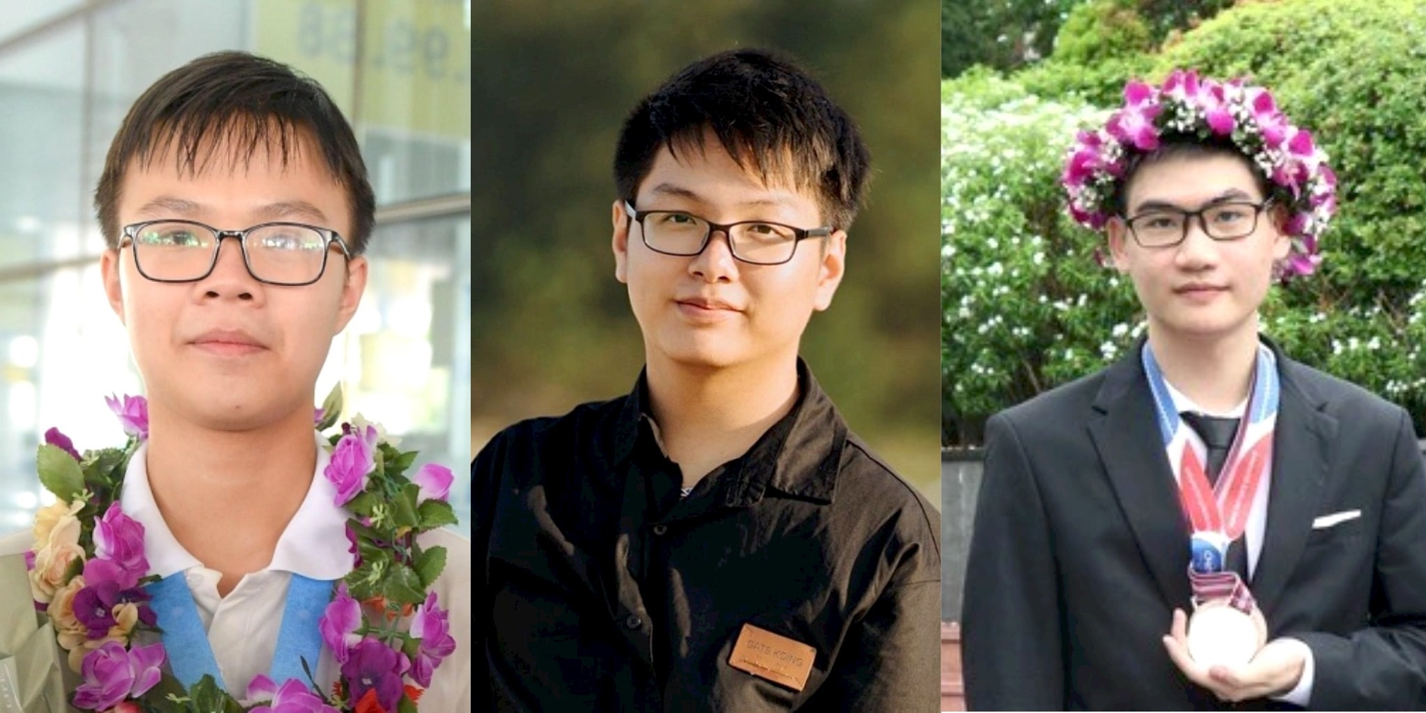 3 sinh viên được đề cử ở lĩnh vực Học tập là Phạm Việt Hưng, Đinh Cao Sơn và Nguyễn Tuấn Phong.