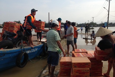 Hội An cứu trợ khẩn cấp người dân các xã vùng thấp trũng