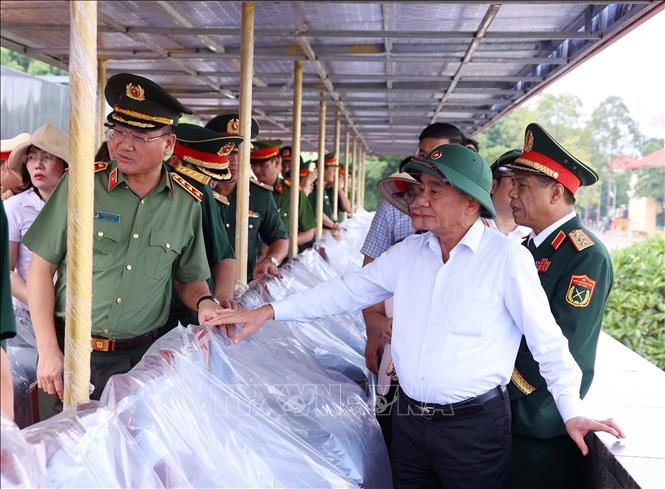 Thường trực Ban Bí thư kiểm tra việc chuẩn bị Lễ kỷ niệm 80 năm Quốc khánh - 2