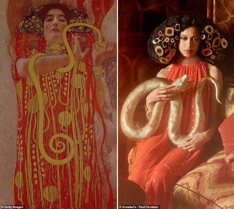 Những nhan sắc vàng ròng bước ra từ siêu phẩm hội họa - 5