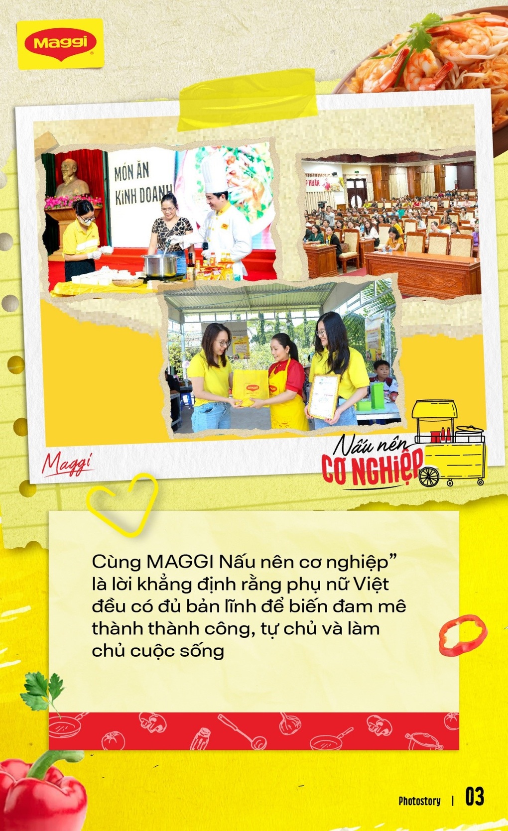 Phụ nữ đứng bếp: không vì trách nhiệm mà vì đam mê - 4