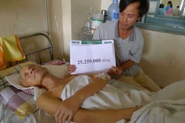 Hơn 25 triệu đồng đến với bệnh nhân vô danh