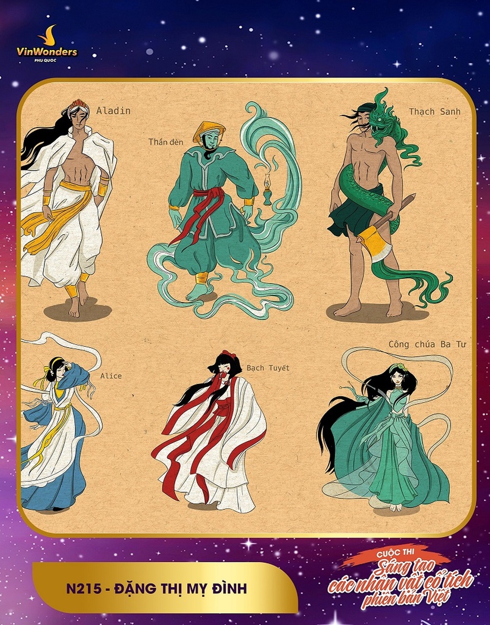 Gay cấn màn so tài cực chất tại cuộc thi “Sáng tạo nhân vật cổ tích phiên bản Việt” - 4 Gay cấn màn so tài cực chất tại cuộc thi “Sáng tạo nhân vật cổ tích phiên bản Việt” - 4