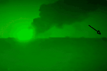 Tranh cãi tính chính xác của đoạn video "soái hạm Nga bốc cháy"