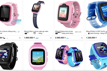 Phụ huynh sốt sắng mua đồng hồ định vị cho con