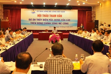 Các nhà khoa học kiến nghị hoãn xây dựng thủy điện Pắc-Beng