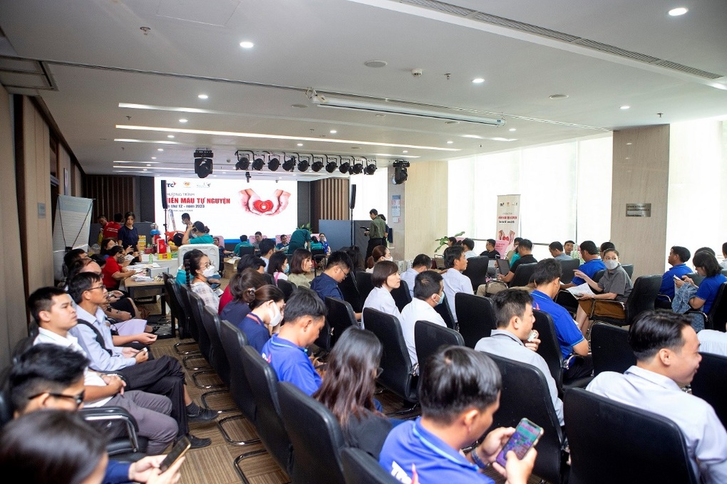 Tập đoàn TTC tổ chức ngày hội hiến máu Niềm vui từ lòng nhân ái - 3 Tập đoàn TTC tổ chức ngày hội hiến máu Niềm vui từ lòng nhân ái - 3