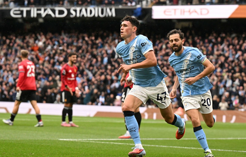 Haaland lập cú đúp, Man City dễ dàng vùi dập Man Utd - 1 Haaland lập cú đúp, Man City dễ dàng vùi dập Man Utd - 1