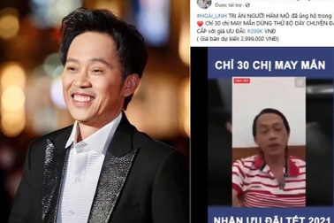 Nghệ sĩ Hoài Linh bức xúc khi bị lợi dụng hình ảnh