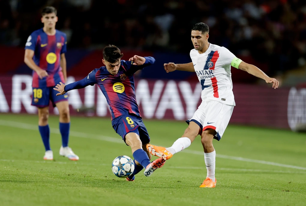 PSG ngược dòng giành chiến thắng trước Barcelona - 1 PSG ngược dòng giành chiến thắng trước Barcelona - 1