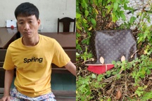Bắt giữ kẻ cướp túi xách hàng hiệu, trị giá 5.000 USD