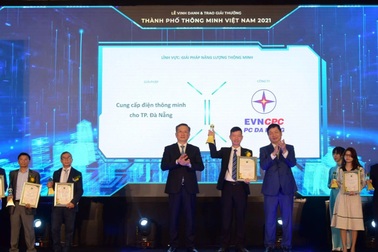 EVNCPC Đà Nẵng: Đoạt giải thưởng "Thành phố thông minh Việt Nam 2021"