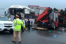 Xe cứu hỏa đi ngược chiều trên cao tốc có phạm luật?