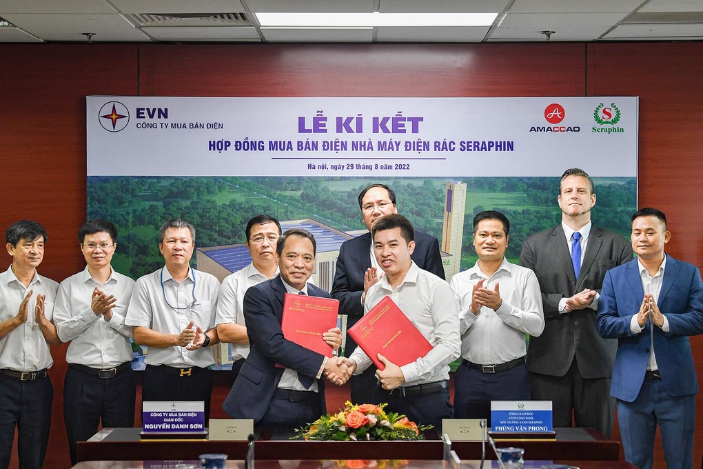 Nhà máy điện rác Seraphin ký hợp đồng mua bán điện với EVN - 5 Nhà máy điện rác Seraphin ký hợp đồng mua bán điện với EVN - 5
