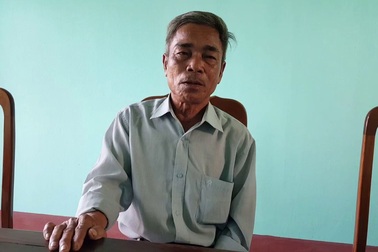 Ông Đoàn, chị Thảo và mẹ em Tám cảm ơn báo Dân trí