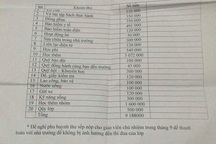 Hải Phòng: Kỷ luật cảnh cáo đối với Hiệu trưởng nhà trường lạm thu