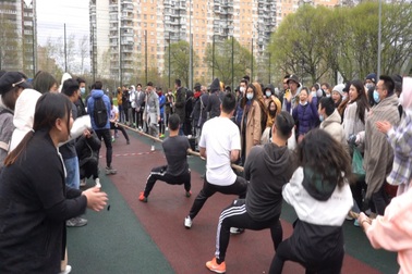 Sinh viên Việt Nam tại Nga tổ chức Đại hội thể thao nhân dịp các ngày lễ lớn của dân tộc