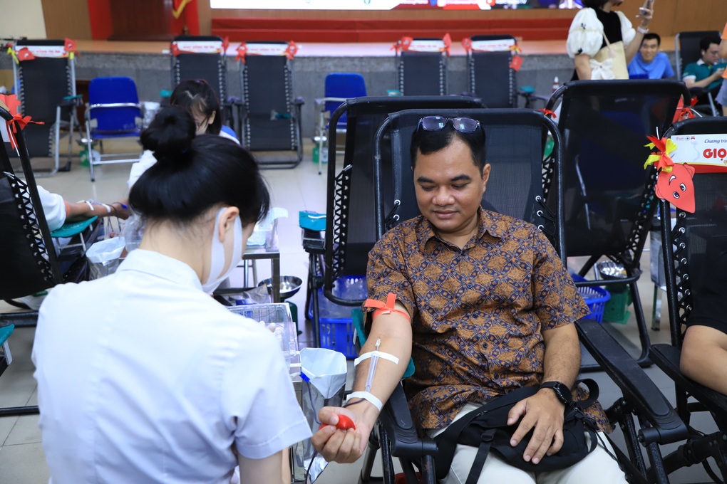 Đại sứ quán Indonesia tại Việt Nam tổ chức hiến máu tình nguyện - 1 Đại sứ quán Indonesia tại Việt Nam tổ chức hiến máu tình nguyện - 1