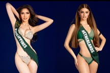 Thí sinh Hoa hậu Trái đất 2023 diện bikini táo bạo, đọ dáng gợi cảm