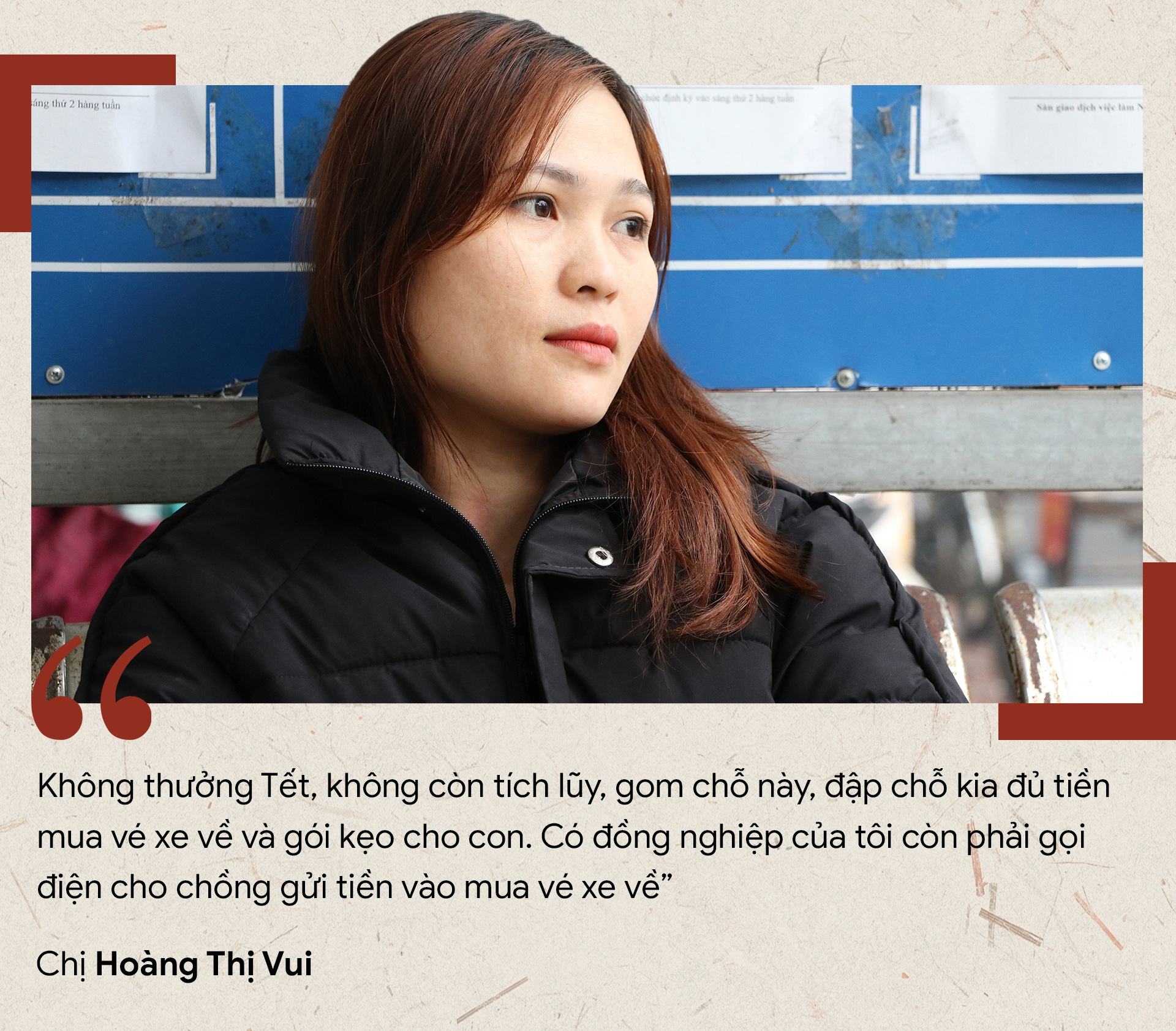 Mất việc về quê, công nhân tìm cách trốn Tết - 5 Mất việc về quê, công nhân tìm cách trốn Tết - 5