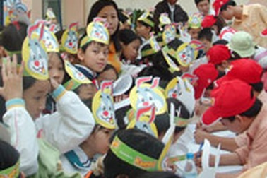 Ngày hội “Kappi cùng em đến trường” tại Yên Bái