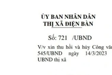 Thu hồi đề nghị miễn truy cứu trách nhiệm hình sự chưa phù hợp