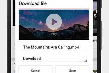 Trình duyệt Opera Mini trên Android thêm tính năng tải video khi duyệt web