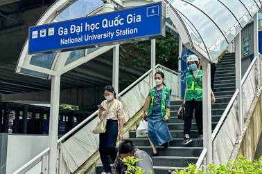 Đoạn trên cao metro Nhổn - Ga Hà Nội khi nào chạy?