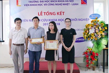 Viện KH và CN Nhiệt - Lạnh:  Khuyến khích sinh viên nghiên cứu khoa học và khởi nghiệp